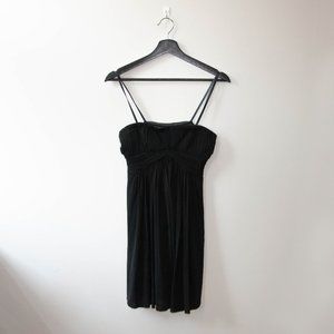 BCBGMaxAzria Black Strapless Dress